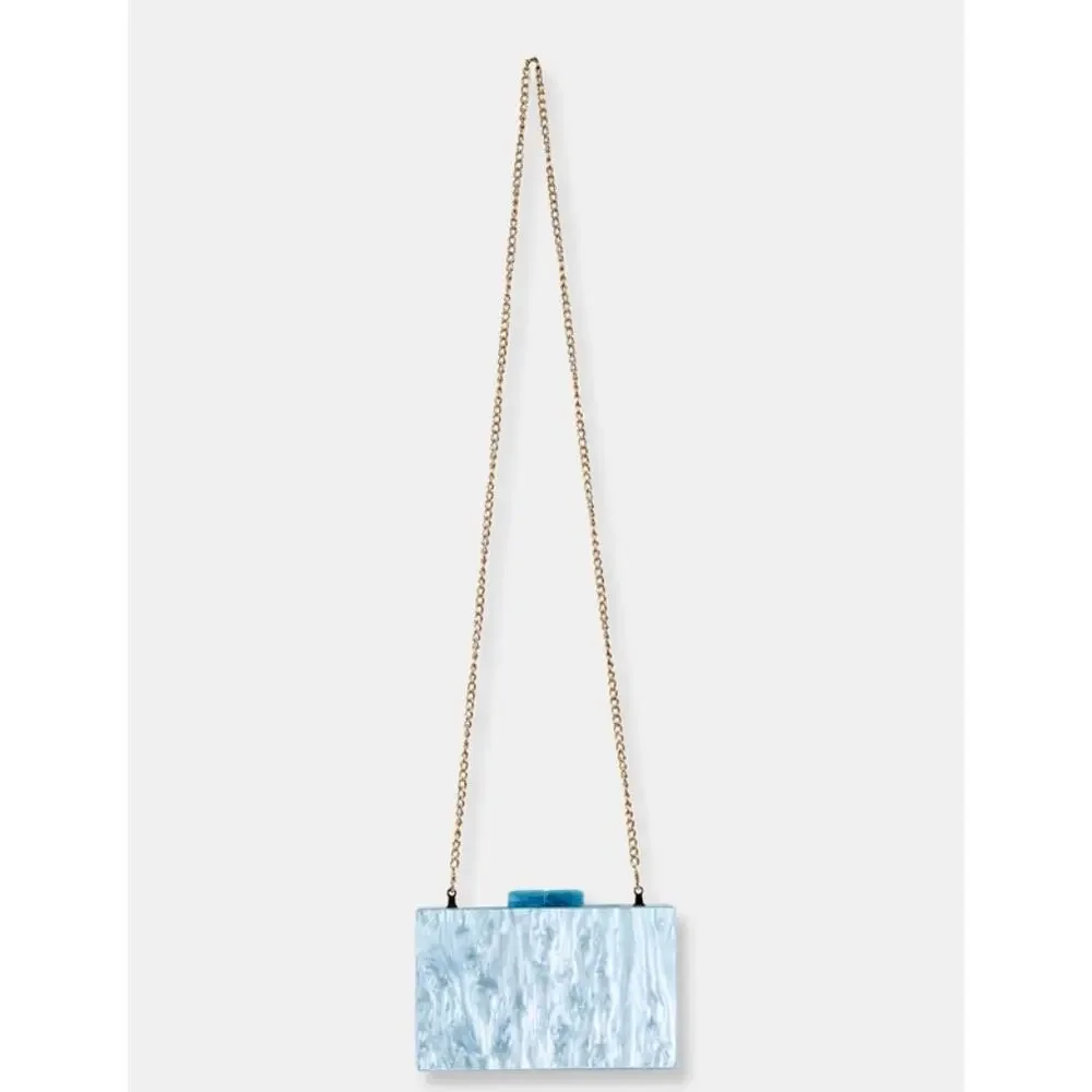 Morgan & Taylor Arya Clutch in Blue